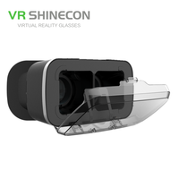 VR SHINECON – lunettes de réalité virtuelle 3D pour Smartphone 2K 7 pouces avec bouton tactile