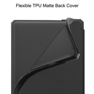 Coque arrière de luxe en cuir PU souple en Silicone TPU, étui de protection intelligent Ebook pour Amazon <span class=keywords><strong>Kindle</strong></span> 11e génération, vente en gros, 2022 - Product Image 2