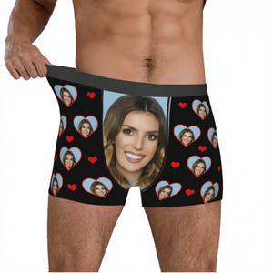 Wholesale ODM High Quality Anti-Static Sublimation Blank Custom Men Underwear Logo Personalized <strong>Photo</strong> Funny Design Briefs <strong>Boxer</strong> - Product Image 1