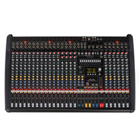 Console de mixage compacte professionnelle CMS2200-3 22 canaux avec double effets, interface USB et égaliseur 11 bandes pour scène, studio et live