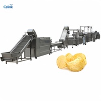 Klein-schaal semi-automatische machine voor het maken van aardappel- en cassavechips, productielijn voor verse en diepvriesfrieten