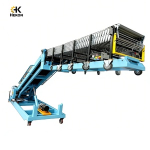 Мобильный конвейер HEKON для грузовиков: эффективная загрузка и разгрузка контейнеров, промышленный ленточный конвейер для погрузки и выгрузки грузовиков - Product Image 4