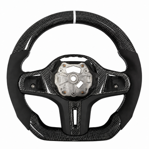 Volant en fibre de carbone et daim neuf pour BMW G38 G31 G32 G20 G21 G11 G12 G14 G15 G16 G01 G05 G07 X3 X4 X7 - Product Image 3