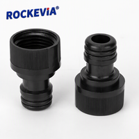 G3/4 Female Thread to 8mm Plastic Short Barb Connector for Drip Irrigation Garden Greenhouse Tap Hose Fitting