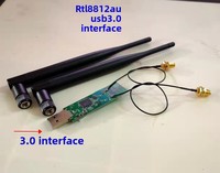 Carte réseau USB RTL8812AU 5G pour la réception et la transmission, compatible Kali, Ubuntu, Raspberry Pi, Tu Pass, Qunhui, NAS, WiFi