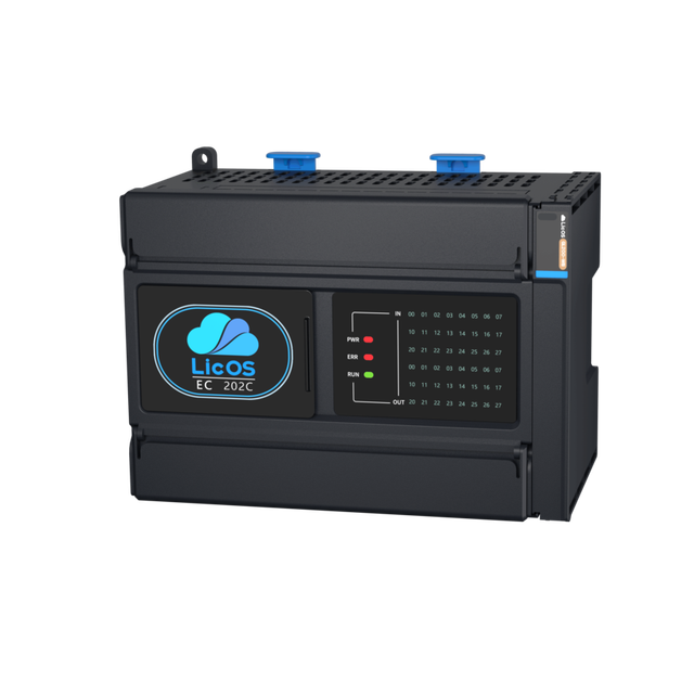 24V DC Powered Industrial PLC Controller 16 Digital Input 14 Relay Output Programmable Automation Control Module