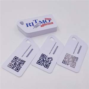 Impression personnalisée de code QR, fréquence 13,56 MHz, porte-clés RFID, carte PVC, étiquette NFC, porte-clés NFC, carte Nimi - Product Image 6