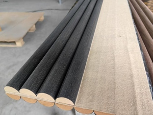 Flexible Fireproof Suede MDF Tambour Wall Panels for Room and Apartment <strong>Interior</strong> - Product Image 6