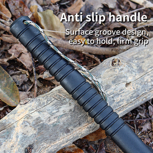 Rìu sinh tồn ngoài trời cấp công nghiệp, đầu rìu thép carbon, rìu đa năng kiểu Tomahawk, cán nhựa + sợi - Product Image 6