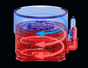 <span class=keywords><strong>Cooler</strong></span> <span class=keywords><strong>Master</strong></span> MasterLiquid Haimo360 ARGB Gen3 Double Chambre Pump360mm Radiateur SickleFlow <span class=keywords><strong>120</strong></span> PWM ARGB CPU Refroidisseur D'eau Refroidissement - Product Image 2