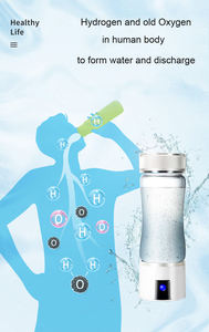 Botella de agua de hidrógeno Superior 10000ppm Usb Ionizador para <span class=keywords><strong>padre</strong></span> generador portátil 320ml para el hogar Oficina ejercicio viaje - Product Image 6