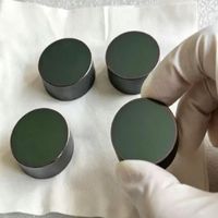 Lentille infrarouge à base de soufre Rehoboth IRG 206 25,4x11 mm, revêtement antireflet double face, transmission infrarouge 7-14 mm, OEM 1