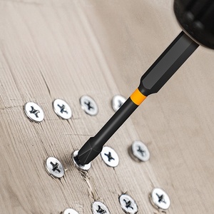 Embout de tournevis Phillips PH2 à aimant puissant de 1/4 pouce, haute dureté, 25-100 mm, résistant aux chocs, outils de réparation, directement de l'usine - Product Image 4
