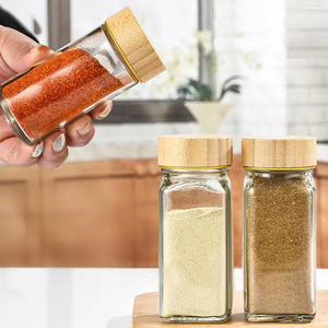 Botellas de condimentos de cocina vacías al por mayor tarro de especias de cristal de pimienta - Product Image 4