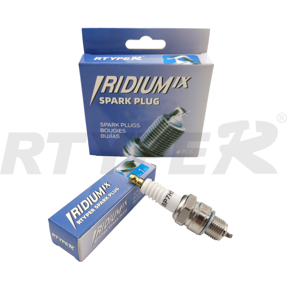 High Performance Motorcycle Iridium Spark Plug For MINI ATV Bujias Para Moto BP7HS