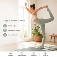 Chaussettes de yoga et de Pilates antidérapantes à logo personnalisé, chaussettes de ballet à lanières, prix d'usine, marque privée, faible MOQ, chaussettes de sport en gros