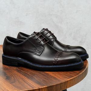 Nouvelles Chaussures Derby en Cuir Tendance Style Multicolore avec Confort Thermique et Options Artisanales Personnalisables pour l'Hiver - Product Image 4