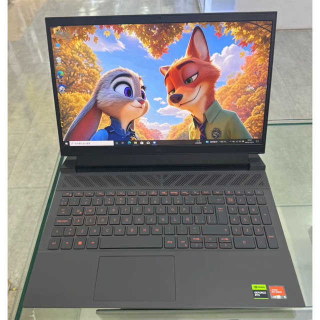 G15 5535 Gaming Notebook Featuring AMD Ryzen 7 7840HS N-VI-DIA GeForce RTX 4050 16GB DDR5 4800MHz RAM 512GB SSD