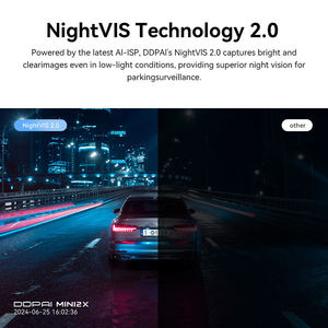 NUEVA DDPAI MINI2X F1.55 Cámara de Video para Coche con Grabación 2K, Resolución 1440P, Tarjeta SD Externa de hasta 256GB - Product Image 3