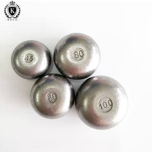 FW-BW-A005 compra festival atividade quente esferas de peso cor simples tungstênio sinker gota de peso 45g 60g 80g 100g - Product Image 2