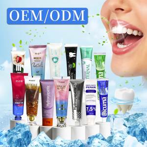 Dentifricio Sbiancante OEM Personalizzato con 10% di Nano-Idrossiapatite, Gusto Vaniglia e Menta, Senza Fluoro, <span class=keywords><strong>per</strong></span> <span class=keywords><strong>Denti</strong></span> <span class=keywords><strong>Sensibili</strong></span> - Product Image 4