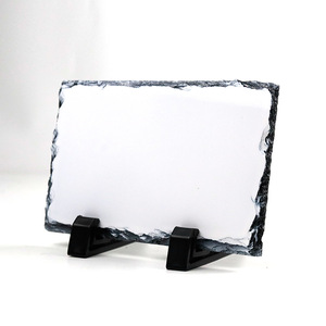 Plaque en ardoise de calcaire en forme de cœur avec transfert thermique <span class=keywords><strong>pour</strong></span> la décoration de la maison et cadeau personnalisé - Product Image 3