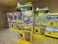 Machine à griffes en métal personnalisable pour animaux en peluche et jouets en peluche, jeu d'arcade d'intérieur à monnayeur, machine à griffes à prix, cadeau