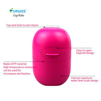 PP Matériel Réutilisable Stérilisateur Tasse Portable Stockage Coupe Menstruelle CupMate pour Micro-Ondes Propre Menstruation Coupe Stérilisateur