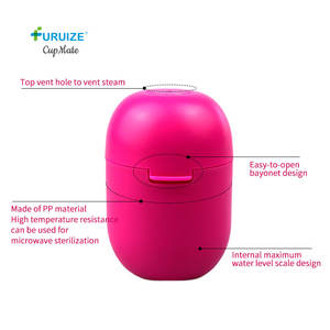 <span class=keywords><strong>Taza</strong></span> esterilizadora reutilizable de Material PP, <span class=keywords><strong>Copa</strong></span> <span class=keywords><strong>Menstrual</strong></span> de almacenamiento portátil, CupMate para esterilizador de <span class=keywords><strong>copa</strong></span> de menstruación limpia para <span class=keywords><strong>microondas</strong></span> - Product Image 3