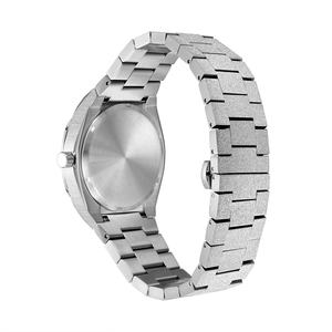 Montre analogique de luxe pour homme, style <span class=keywords><strong>Paul</strong></span>, mouvement Citizen, résistance à l'eau 5 ATM, acier inoxydable dépoli, pour affaires et mode - Product Image 6