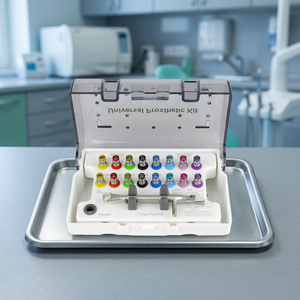 Kit Prothétique Universel Outils d'Implantation Dentaire Clé Dynamométrique Embouts Codés par Couleur Plusieurs Couleurs Certifié CE Classe II Ergonomique - Product Image 4