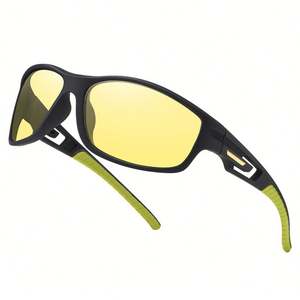 Lunettes de soleil de sport polarisées miroir colorées UV400 pour hommes et femmes, vision nocturne, cyclisme, conduite, personnalisables avec logo 2025 - Product Image 3