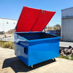 Professioneller Yingxin 2 Kubikmeter Schwerlast-Stahlcontainer mit Frontlader, 7,5 kW Leistung, 3 Jahre Garantie für Abfallbehandlung - Product Image 3