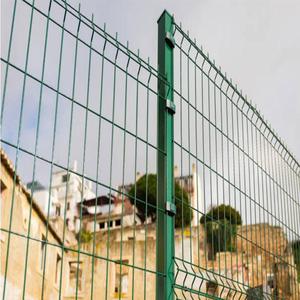 Panel de Cerca de Seguridad 3D Galvanizado con Recubrimiento en Polvo de Alta Resistencia, Malla de Alambre Soldada Curvada para Parques y Carreteras - Product Image 1