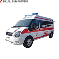 Tout nouveau véhicule médical d'ambulance hospitalière 4x2 de marque Foton pour les premiers secours