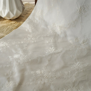 Tissu en dentelle Jacquard pour robe de soirée, brocart français 2021, haute qualité, dernière collection - Product Image 3