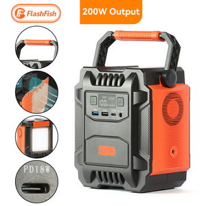 เครื่องกำเนิดไฟฟ้าพลังงานแสงอาทิตย์แบบพกพา Flashfish A201 <span class=keywords><strong>ราคา</strong></span>ประหยัด ใช้งานได้หลากหลาย พร้อมแผงโซลาร์เซลล์ขนาดเล็ก 200 วัตต์ จากตงกวน กวางโจว - Product Image 3