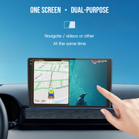 Radio Android 2+64G 2Din para Automóviles, Pantalla Táctil Integrada, 720*1280, CarPlay, Android Auto, DSP, GPS, FM, 9 10 Pulgadas
