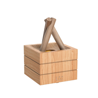 Diffuseur d'arômes de feu de camp 280 ml, écologique, électrique, fonctionnement silencieux, USB, grande production de brume, flamme simulée colorée, pour la maison et la voiture