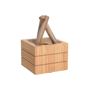 Diffuseur d'arômes de feu de camp 280 ml, humidificateur de bureau USB à grande production de brume, flamme simulée colorée, diffuseur d'huiles essentielles - Product Image 4