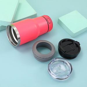2025Dual Vacuum 304 Stainless Steel Thermos Cup High Color Bluetooth Audio Portable for Students Business <b>Travel</b> for Gifts - Product Image 4