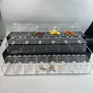 Terrario de Acrílico Transparente Ventilado para Cría de Reptiles, Exhibición de Geckos, Serpientes y Arañas, para Hábitat de Reptiles - Product Image 6