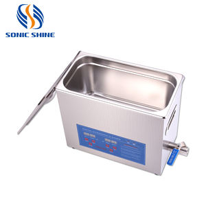 Limpiador ultrasónico eléctrico de 6.5L, calentador con temporizador para limpieza de carburador, piezas de coche, limpiador ultrasónico Industrial de laboratorio, - Product Image 1
