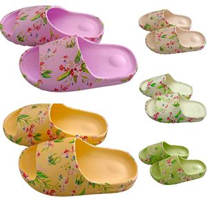 Pantuflas <span class=keywords><strong>de</strong></span> Moda con Suela Gruesa, Unisex, Diseño <span class=keywords><strong>de</strong></span> Graffiti <span class=keywords><strong>de</strong></span> Dibujos Animados, Antideslizantes, Tipo Nube, para Hombre y Mujer - Product Image 1