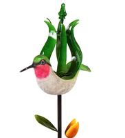 Sculpture décorative d'extérieur en fer rectangulaire pour jardin, résistante aux intempéries, avec revêtement en poudre, style Art Déco, pour patio