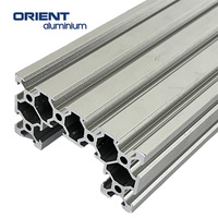 Cadres en aluminium d'Amérique du Sud pour portes et fenêtres Cadre en aluminium pour fenêtre à persiennes Profilés en aluminium