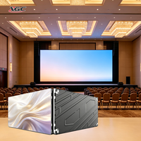 Écran LED couleur intérieur, toile de fond de scène pour église, éclairage d'ambiance, panneau 16:9 pour promotions numériques de marque en magasin.