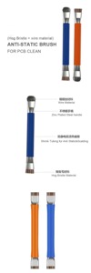 Brosse de nettoyage antistatique pour carte mère PCB, adaptée aux outils de réparation de téléphones portables et d'ordinateurs, pour enlever la colle - Product Image 4
