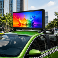 Écran LED pour toit de taxi P2.5 IP65 étanche, écran publicitaire LED pour toit de véhicule, publicité commerciale pour véhicules