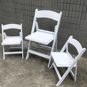 Meubles de jardin Mariage Événement Banquet Réception Blanc Plastique Pliable Pliable <span class=keywords><strong>Chaises</strong></span> Wimbledon Pour Mariage et Réception - Product Image 3